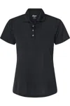 Paragon Women´s Saratoga Performance Mini Mesh Polo In Black