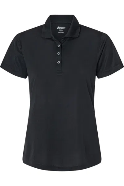 Paragon Women´s Saratoga Performance Mini Mesh Polo In Black