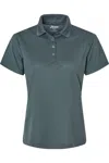 Paragon Women´s Saratoga Performance Mini Mesh Polo In Grey