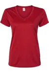 Paragon Women´s Vera V-neck T-shirt In Red
