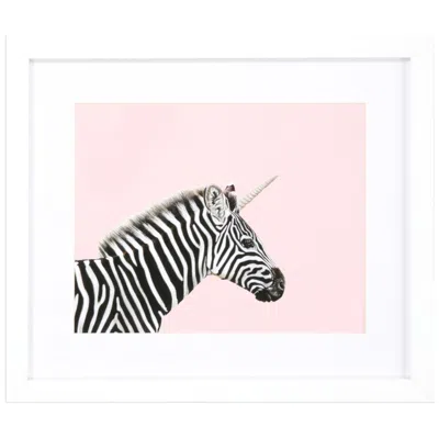 Paragon Zebra Corn 29"w X 25"h Framed Art