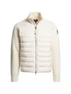 Parajumpers 올모 하이브리드 패딩 재킷 In White