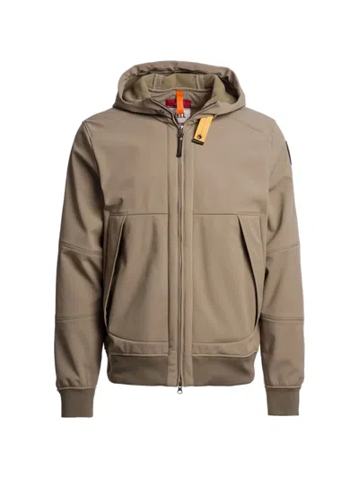 Parajumpers Abner Hooded Jacket In Brown