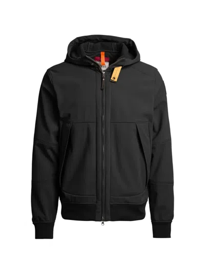 Parajumpers Abner Windbreaker Jacket In Black