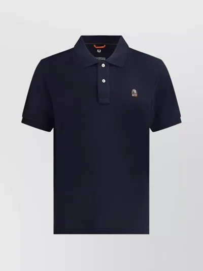 Parajumpers Patch Polo In Blue