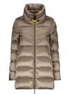 Parajumpers Full-length Zipper Down Jacket In Nude