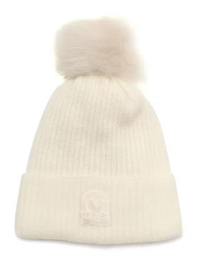 PARAJUMPERS ALPACA POM POM HAT KNITTED BEANIE