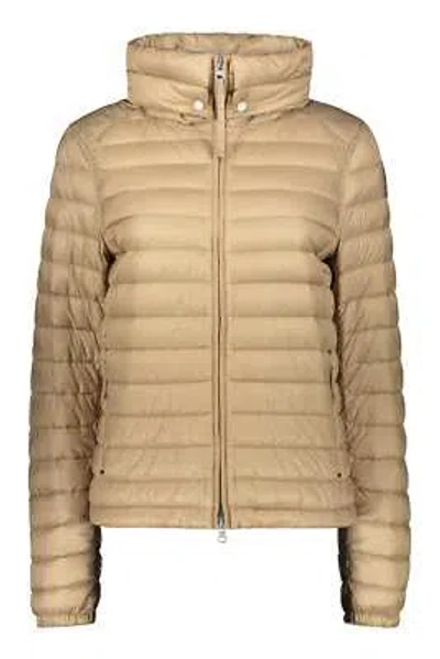Pre-owned Parajumpers Ayame Short Down Jacket In Beige
