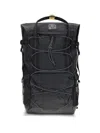 Parajumpers Nylon Roll-up Backpack For In Black