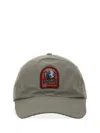 Parajumpers Baseball Hat With Logo In Beige