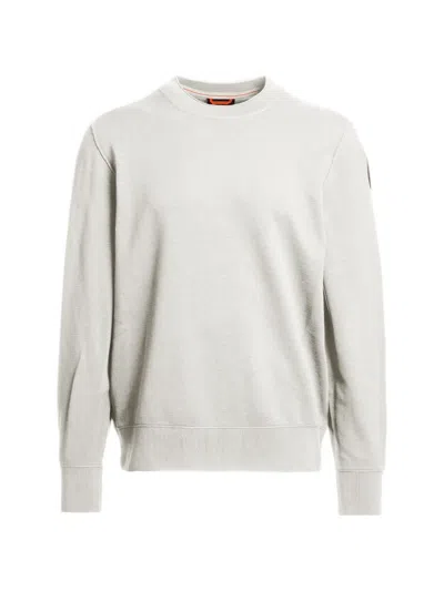 Parajumpers Basic Braw Crew-neck Knit In Gray