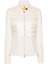 Parajumpers Natascia Panelled-design Jacket In Neutrals