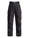 Parajumpers Belted Cargo Pants In Blue