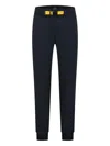 Parajumpers Belted Cuffed Trousers In Black
