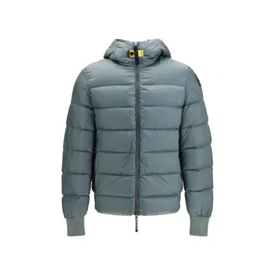 Parajumpers Puffer Jacket Pharrel With Hood In Blue