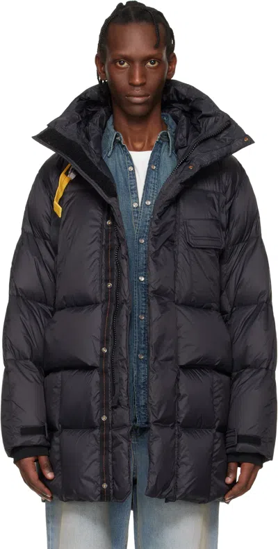 Parajumpers Black Bold Parka Hooded Down Jacket