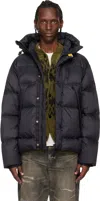Parajumpers ブラック Cloud フード ダウンジャケット In Multi
