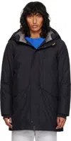 Parajumpers Black Hayate Down Jacket In 0541 Black