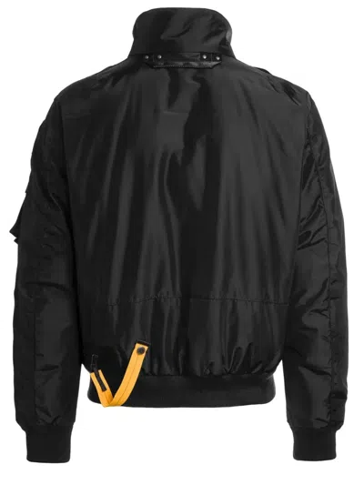 Parajumpers Black Polyamide Trench Coat