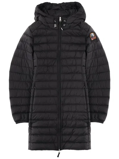 Parajumpers Black Quilted Hood Jacket