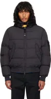 Parajumpers Black Wilmont Down Jacket In 0541 Black