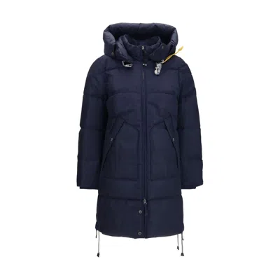Parajumpers Jacket Bear Long Down Jacket In Blue