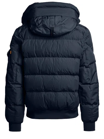 Parajumpers Blue Polyester Coat In Purple