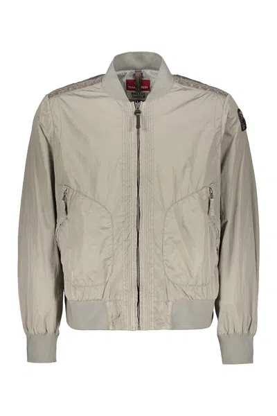 Parajumpers Zip High-collar Bomber In Gray
