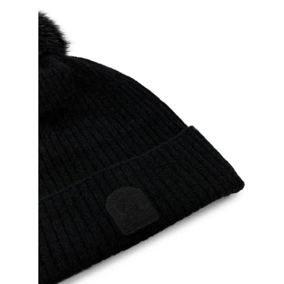 Parajumpers Bonnet En Laine In Black