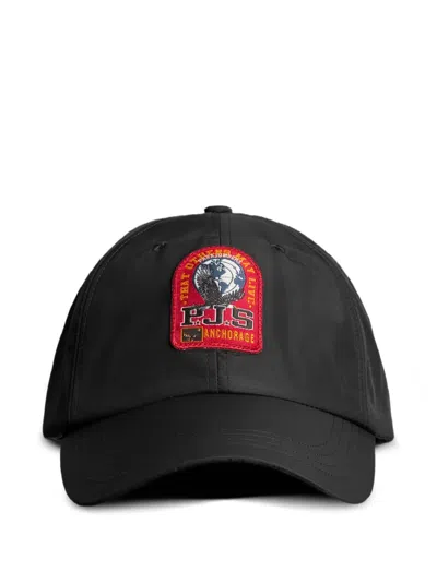 Parajumpers Bravo Logo-patch Baseball Cap In Black