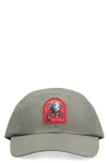 Parajumpers Logo-patch Cap In Green