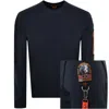 Parajumpers Braw Sweatshirt Navy In Navy