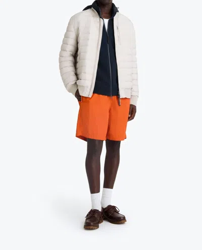 Parajumpers Brevin Down Filled Bomber Jacket In Pelican In Neutral