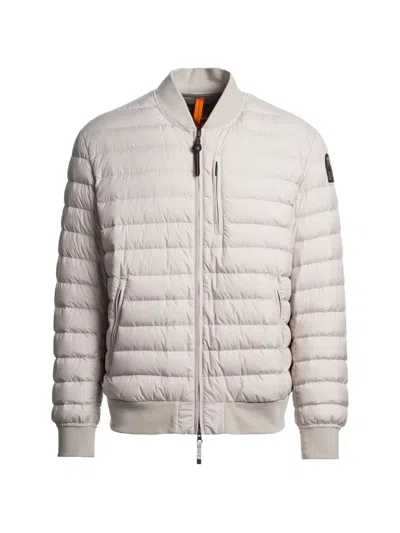 Parajumpers Breving Quilted Zip-up Jacket In Neutral