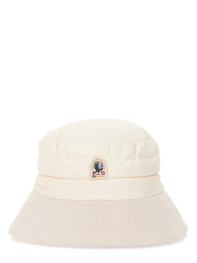 PARAJUMPERS PARAJUMPERS BUCKET HAT WITH LOGO UNISEX