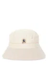 Parajumpers Bucket Hat With Logo In White