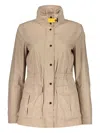 Parajumpers Button Collar Jacket In Neutral