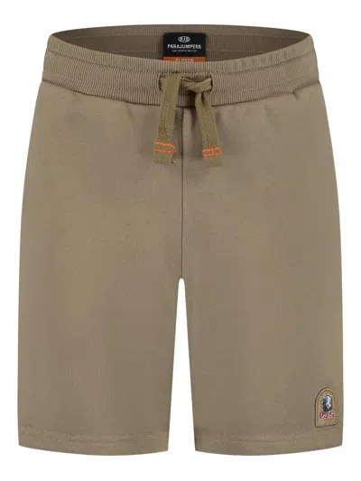 Parajumpers Kids' Cairo Drawstring Shorts In Brown