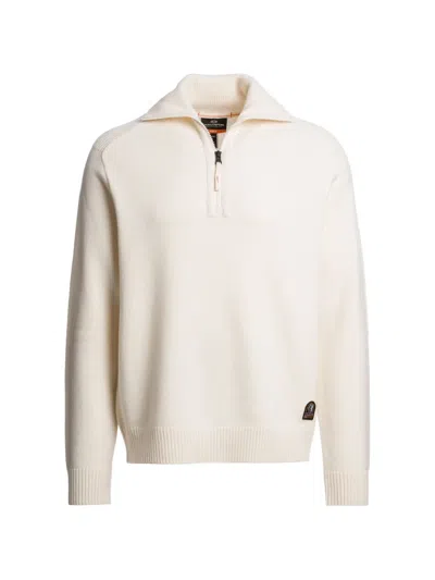 Parajumpers Caldonazzo Half-zip Sweater In Neutral