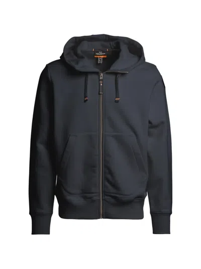Parajumpers Charlie Easy Logo-patch Zip-up Hoodie In Gray
