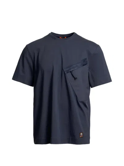 Parajumpers Chest-pocket T-shirt In Blue