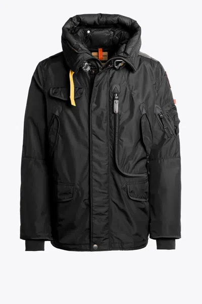 Pre-owned Parajumpers Clearance  Men's "right Hand" Long Jacket, Black, Navy (xl,xxl) In Blue