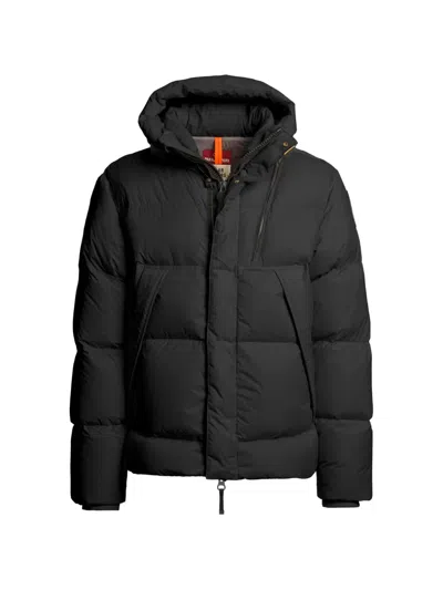 Parajumpers Cloud Hooded Down Jacket In Black