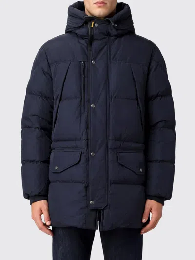 Parajumpers Coat Men Color Blue