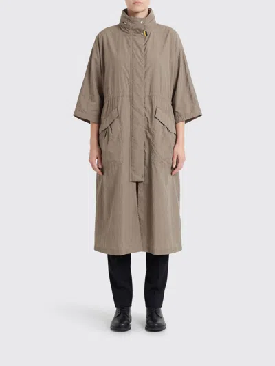 Parajumpers Coat  Woman Color Green In Gray