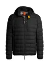 Parajumpers Last Minute Mens Hooded Down Padded Jacket In Black 541