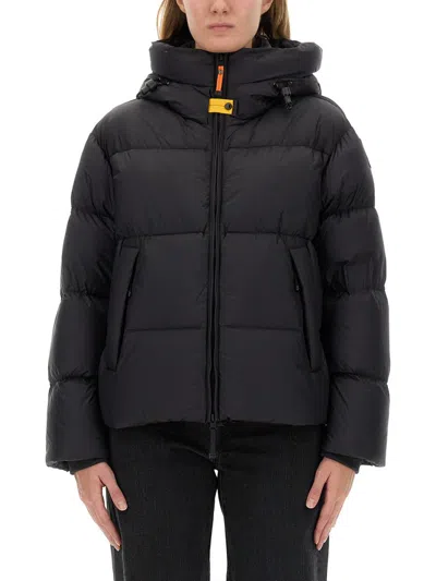Parajumpers Anya Hooded Puffer Jacket In Blue