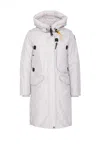 Parajumpers Coat Hood Adjustable Hook Detail In Grey