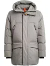 Parajumpers Concealed Hood Jacket In Grey