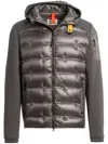 Parajumpers Contrasting-fabric Jacket In Grey